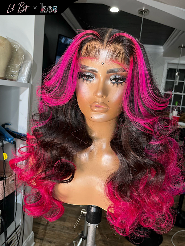 Kes x lilbit_collections 22 inch 5×5 Glueless human hair HD lace